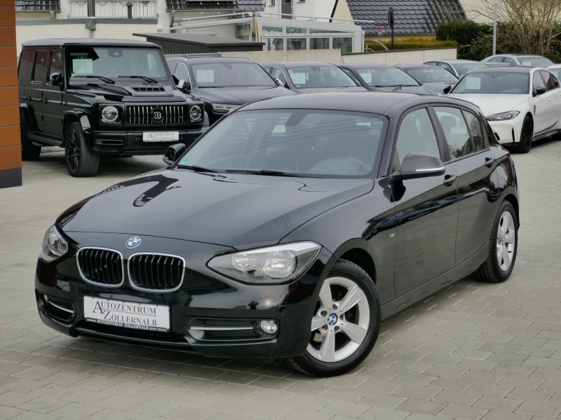 BMW 118 d Sport Line *1.HAND*TÜV NEU*SPORTSITZE*KEYGO gebraucht kaufen ...